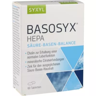 BASOSYX Hepa Syxyl -tabletit, 60 kpl