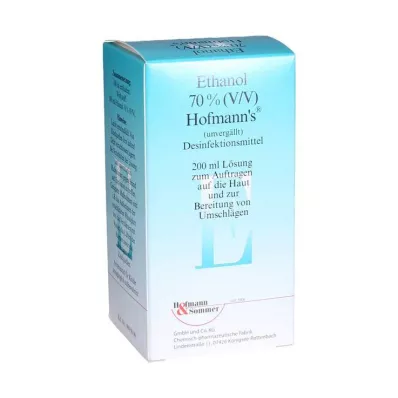 Etanoli 70 % V/V Hofmann`s, 200 ml