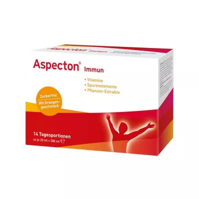 Aspecton Immun -juomaampullit, 14 kpl