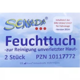 SENADA Kosteuspyyhe, 2 kpl