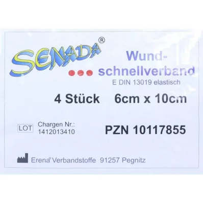 Senada pikahaavasidos 6x10 cm, 4 kpl