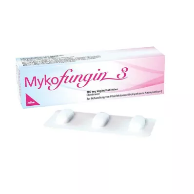 MYKOFUNGIN 3 emätintablettia 200 mg, 3 kpl