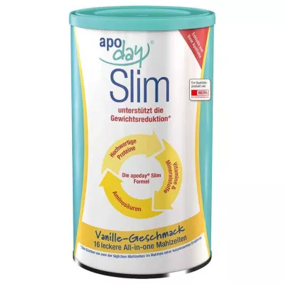 Apoday Vanilla Slim -jauhepurkki, 450 g Apoday Vanilla Slim -jauhepurkki, 450 g