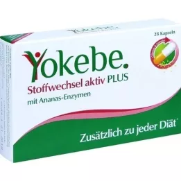 YOKEBE Plus Metabolism Active Kapselit, 28 kapselia