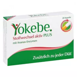 YOKEBE Plus Metabolism Active Kapselit, 28 kapselia