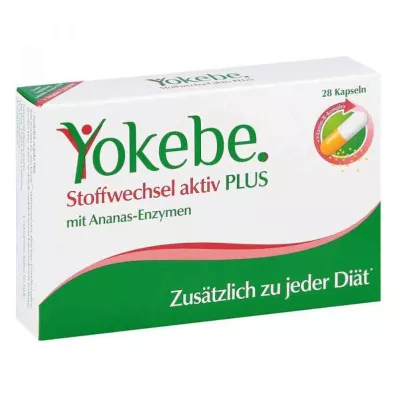Yokebe Plus aineenvaihduntaa aktiiviset kapselit (28 kpl)