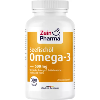 OMEGA-3 500 mg kapselia, 300 kpl