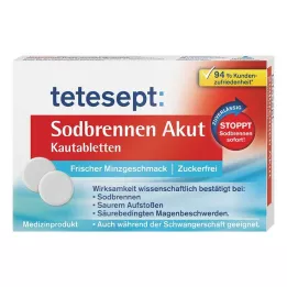 TETESEPT Heartburn Acute purutabletit, 20 kpl