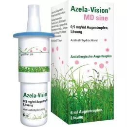 AZELA-Vision MD sine 0,5 mg/ml silmätipat, 6 ml