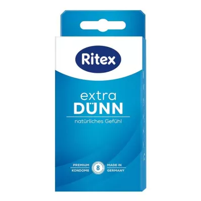 RITEX erittäin ohuet kondomit, 8 kpl RITEX erittäin ohuet kondomit, 8 kpl