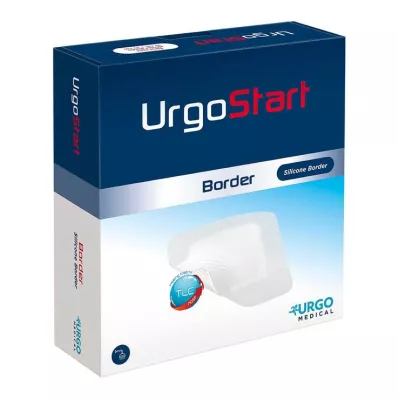 URGOSTART Border 8x8 cm vaahtomuovinen haavasidos, 10 kpl URGOSTART Border 8x8 cm vaahtomuovinen haavasidos, 10 kpl