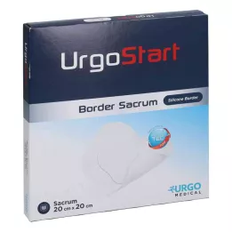 URGOSTART Border Sacrum 20x20 cm Vaahtomuovinen haavasidos, 5 kpl