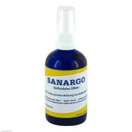 SANARGO Kolloidisen hopean suihkepullo, 100 ml