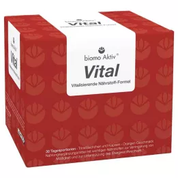 BIOMO Active Vital juomapullot 30 päivittäistä annosta, 1 kpl
