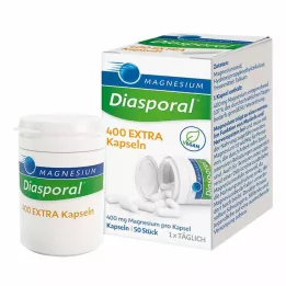 MAGNESIUM DIASPORAL 400 lisäkapselia, 50 kapselia