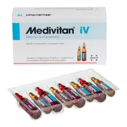 MEDIVITAN iV-liuos injektiota varten amp. pareittain, 8 kpl
