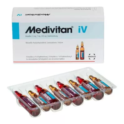 Medivitan® iV -ampullit, 8 kpl