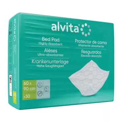 ALVITA Potilastyyny 60x90 cm, 30 kpl