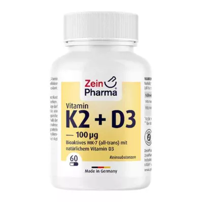VITAMIN K2 MENAQ7 kapselit, 60 kapselia