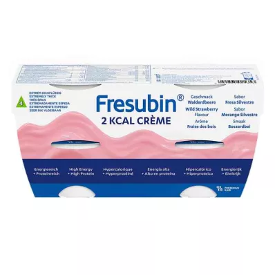 FRESUBIN 2 kcal Villimansikkakerma kupissa, 4X125 g FRESUBIN 2 kcal Villimansikkakerma kupissa, 4X125 g