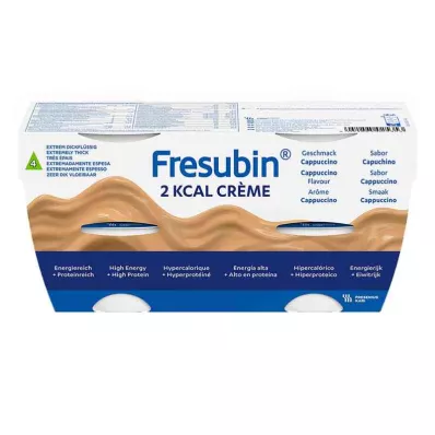 Fresubin 2 kcal Cream Cappuccino |Vanukas &amp; rakennusruoka (4x125 g)
