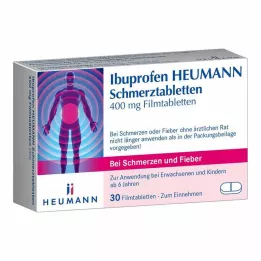 IBUPROFEN Heumann kipulääketabletit 400 mg, 30 kpl