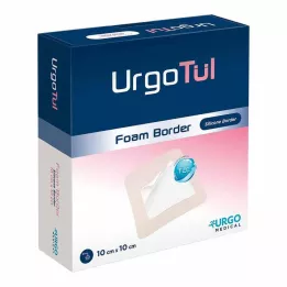 URGOTÜL Foam Border 10x10 cm sidos, 10 kpl