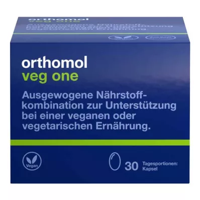 ORTHOMOL veg one kapselit, 30 kpl ORTHOMOL veg one kapselit, 30 kpl
