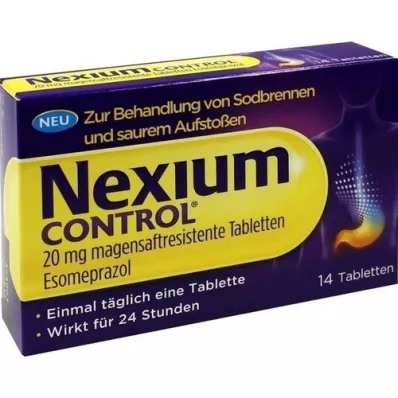 NEXIUM Control 20 mg enteropäällysteiset tabletit, 14 kpl