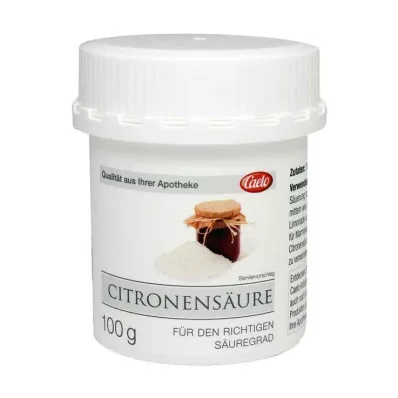 Sitruunahappo elintarvikekäyttöön Caelo HV-pakkaus, 100 g