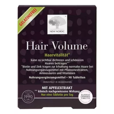 Hiusten volyymitabletit, 90 kpl Hiusten volyymitabletit, 90 kpl
