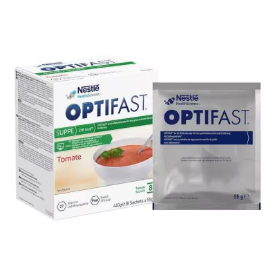 Optifast kotikeitto tomaattijauhe, 8X55 g