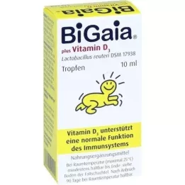 BIGAIA sekä D3-vitamiinitipat, 10 ml