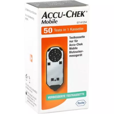 ACCU-CHEK Liikuteltava testikasetti, 50 kpl