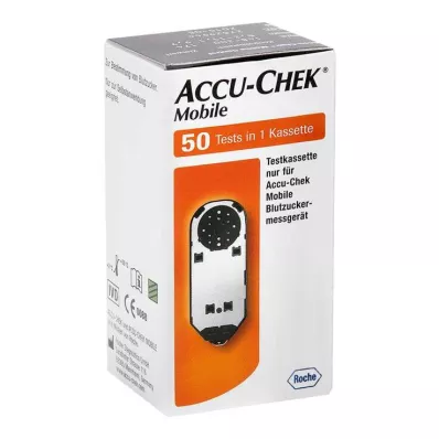 ACCU-CHEK Liikuteltava testikasetti, 50 kpl