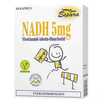 NADH 5 mg kapselit, 60 kpl
