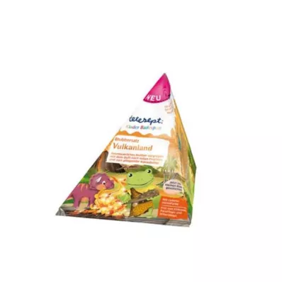 Tetesept lasten kylpyhauska kuplasuola Vulkan Land, 50 g