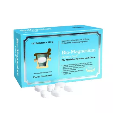 BIO-MAGNESIUM Pharma Nord -tabletit, 120 kpl BIO-MAGNESIUM Pharma Nord -tabletit, 120 kpl