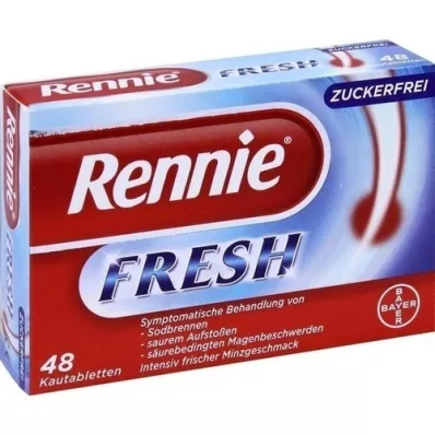 RENNIE FRESH Purutabletit, 48 kpl