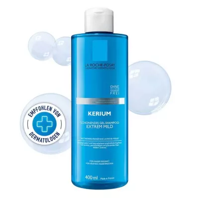La Roche-Posay Kerium Extremely Mild Shampoo Gel, 400 ml La Roche-Posay Kerium Extremely Mild Shampoo Gel, 400 ml