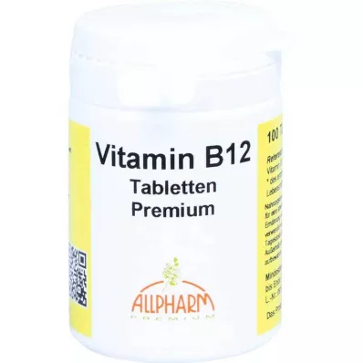 VITAMIN B12 PREMIUM Allpharm-tabletit, 100 kpl
