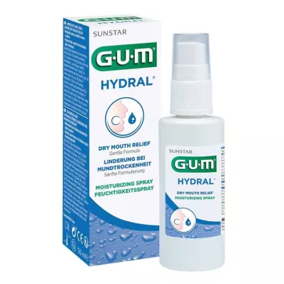 GUM HYDRAL Kosteuttava suihke, 50 ml