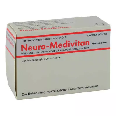 NEURO MEDIVITAN Kalvopäällysteiset tabletit, 100 kpl NEURO MEDIVITAN Kalvopäällysteiset tabletit, 100 kpl