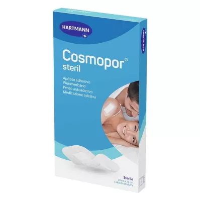 COSMOPOR steriili haavasidos 10x20 cm, 5 kpl COSMOPOR steriili haavasidos 10x20 cm, 5 kpl