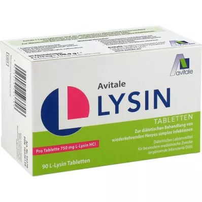 L-LYSIN 750 mg tabletit, 90 kpl