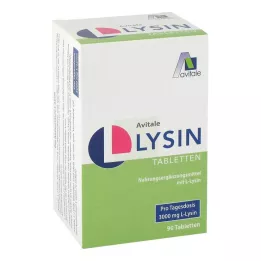 L-LYSIN 750 mg tabletit, 90 kpl