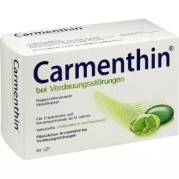 CARMENTHIN ruoansulatushäiriöihin msr.soft caps., 84 kpl