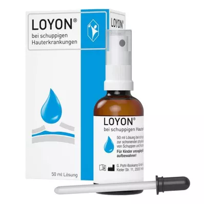 LOYON hilseileviin ihosairauksiin Liuos, 50 ml