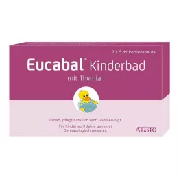 EUCABAL Lasten kylpyamme timjamilla, 7X5 ml