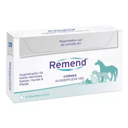 REMEND Sarveiskalvon silmänhoitogeeli koiralle/kissalle/hevoselle, 6X3 ml